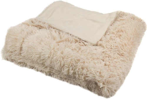 béžová luxusní hřejivá deka