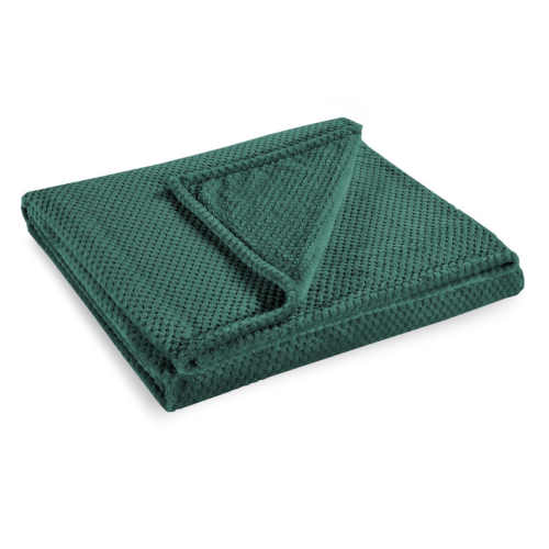 zelená kvalitní deka z mikrovlákna